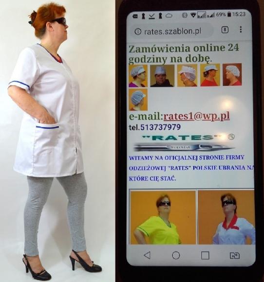 Fartuchy robocze firmy RATES